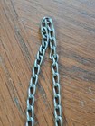Antique Solid 800 Silver Charm Bracelet Thick Links