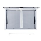 36  48  Concession Window Aluminum Alloy Serving Food Trucks W  Sliding Screen