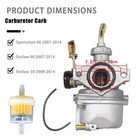 Waltyotur Carburetor Carb Replacement For Polaris Sportsman 90 2007-2014    