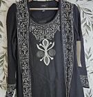 Nwt Ashro Dress Jacket Black Women Size M