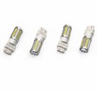 4pcs 3157 3457 3057 Signal 33smd Backup Reverse Tail Turn Led Light Bulb White