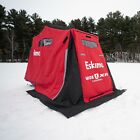 Eskimo Wide 1 Xr Thermal  Sled Ice Shelter  Insulated  Red black  1-person