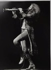 Ian Anderson 1973 Jethro Tull  Barrie Wentzell Silver Gelatin Photo 43 50 Signed