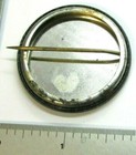 Vintage Pinback Pin Button Join The Gang   Black   White