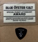 Back Stage Pass For The 1980 Cult  saurus Erectus Album Tour 