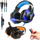 3 5mm Gaming Headset Mic New Headphones Surround For Pc Mac Laptop Ps4 Xbox One