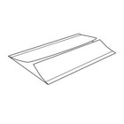Brodart - 9 1 2  X 20  Archival 9 5 Fold-on Book Jacket Covers - Clear - 10 Pack