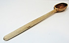 Primitive Vintage Large  15    Long Hand Carved  Wooden Wood Serving Spoon  us24-6