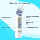 Electric Nasal Aspirator For Baby  Nose Aspirator For Toddlers Rechargeable