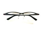 Nike Men s Eyeglasses 6037 001 Titanium Black Metal Half Rim Frame 53-17-135