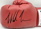 Mike Tyson Autographed Red Everlast Boxing Glove Lh Jsa
