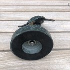 Sea Turtle Sculpture Coastal Sea Ocean Beach Verdigris Brass Marble Figurine