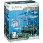 Marina Led Glass Aquarium Kit 2 65 Gallon  distressed Pkg
