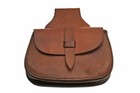 Medieval Belt Bag   Brown Real Leather Day Sporran Pouch