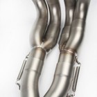 For Yamaha Yzf R6 2006-16 Full System Exhaust Tips 51mm Muffler Front Link Pipe