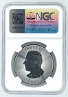 2025 Canada 1oz Silver Maple Leaf Ngc Ms69 White Core Flag Label