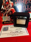 Dimebag Darrell Pantera Alrosa Villa Main Stage Wood   Carpet Fragment With Coa