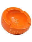 Limited Edition Tatuaje Orange Dots Ceramic Ashtray New 8-3 4    X 2-3 4   