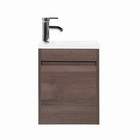 16  Bathroom Vanity With Sink Wall Mount Floating Cabinet For Small Roomw faucet