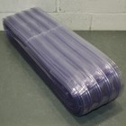 Tmi Industrial Strip Door Kit 999-00608  8 Ft X 7 Ft  Clear   Orange Pvc Curtain