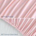 Stretchy Crib Sheets For Girls  2 Pack Fitted Crib Sheets For Standard Crib And 