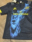 Munster Rugby Blue Stag Jersey Size Large New With Tags