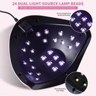 4-level Anrlo Led Nail Lamp With Dual Light Sources For Gel Polish Curing - Higt