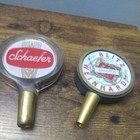 Vintage Schaefer And Blitz Weinhard Beer Tap Lot 4 5  