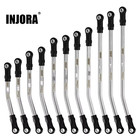 Injora Stainless Steel High Clearance Links With Rod Ends For 1 10 Rc Crawler Ca