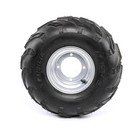 16x8-7 Atv Go-kart Wheel 7 Rim 110mm 4 Hole Pre-mounted Combo Fits 110cc-125cc