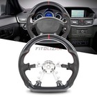 1x Hydro Dip Carbon Fiber Steering Wheel For Chevrolet Corvette C5 Zr1 Z06 97-04
