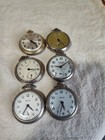 Lot Of Vtg Westclox Pocket Watches See Description D16