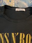 Guns N  Roses Shirt Unisex Large Black Daydreamer Cross Band Rock Graphic Tee