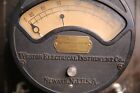 Vintage Weston Ac Voltmeter Industrial Gauge Meter Railroad Instrument Tool Case