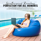 Large Bean Bag Chair - Durable And Water-resistant Marine Grade Removable Cover