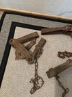 Vintage Oneida Victor Double Long Spring 17  Animal Foothold Trap Usa R3s5