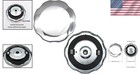Universal Chrome Fuel Caps     2 Pack For Generac   Compatible Generators