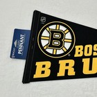 Boston Bruins Nhl Hockey Wincraft Black Classic Felt Pennant Banner Flag 30x12