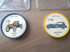 5 Vintage Jello Jell-o Hostess Car Coins Picture Wheels - B-3