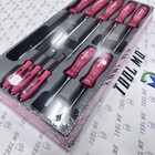 Snap-on Tools New Red 10pc Screwdriver   Magnetic Pocket Prybar Set Sdddpbx100r