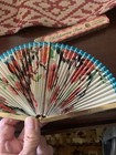 Lot- Vintage Fan And Sewing Kit For Purses
