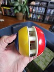Ambi Toys Vintage 1970 Baby Rattle Ball Toy Red Blue Yellow 0-12 Months