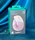 Logitech Lift Vertical Wireless Ergonomic Mouse - Rose - 910-006472