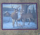 Heileman s Old Style Beer Mirror White - Tailed Deer  2 Wildlife Series Vintage