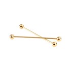 Men s Stainless Steel Collar Bar Pins - 6cm Tie Pin Brooch Clips For Shirts  For