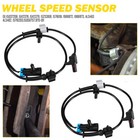 2 X Front   Rear Abs Wheel Speed Sensors For Chevy Avalanche 1500 2500 Gmc Yukon