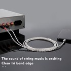 Occ Silver-plated Usb-c Rca Audio Cable  Compatible With Samsung Iphone Lg Sony