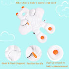 Baby Body Cushion Head Neck Support 2in 1 Car Seat Cushion Travel Seat Liner Mat