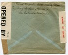 New Guinea 1941 3d Sg 216 Used From Manus To Switzerland  Censored  8 