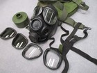 Military Surplus M40 Gas Mask Kit With C2a1 Filter  Bag  And Extra Lenses Large